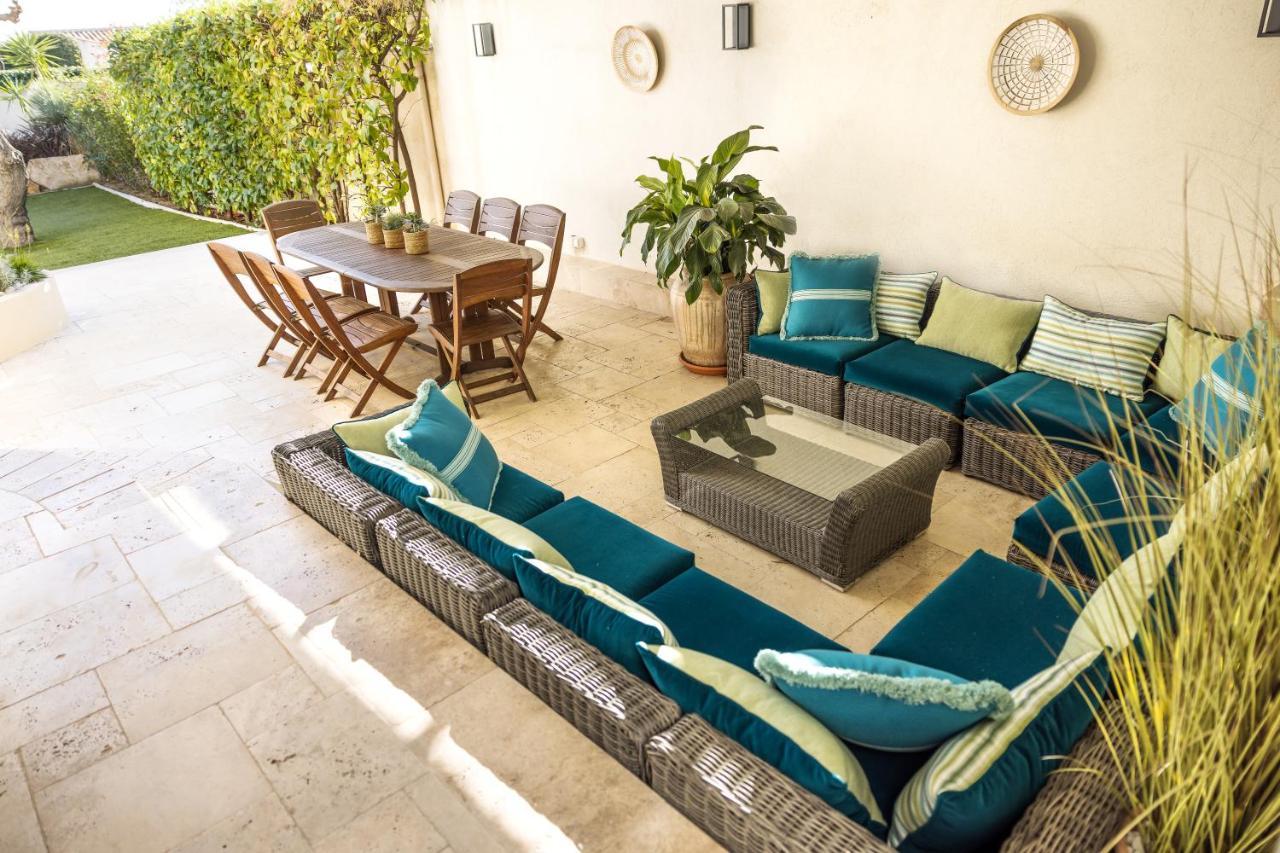 Villa Montfleuri, Vieille Ville A Pieds, Vue Mer, Piscine, 8 Pers แซ็งต์-แมกซีม ภายนอก รูปภาพ